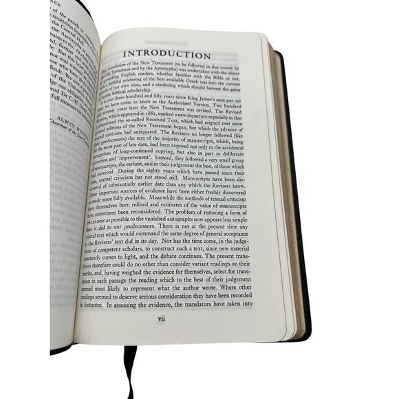 1961 New English Bible New Testament Oxford & Cambridge Leather Pocket Size - Picture 5 of 10